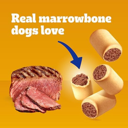 Pedigree MarroBone Bone Marrow Dog Treats, Beef Flavor, 6 lb