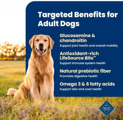 Blue Buffalo Life Protection Formula Natural Adult Dry Dog Food, Chicken & Brown Rice, 15-lb Bag