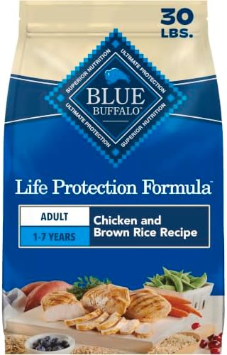 Blue Buffalo Life Protection Formula Natural Puppy Dry Dog Food, Chicken & Brown Rice, 30-lb Bag