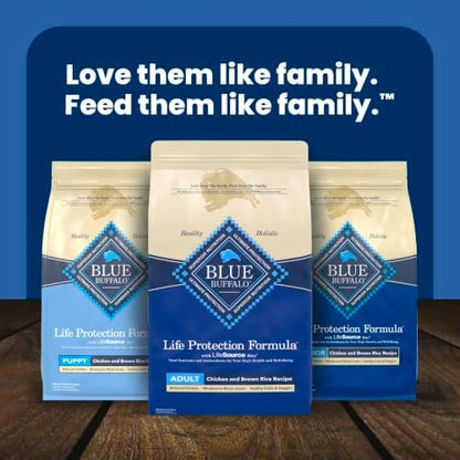 Blue Buffalo Life Protection Formula Natural Puppy Dry Dog Food, Chicken & Brown Rice, 30-lb Bag