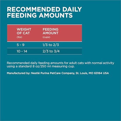 Purina ONE Tender Selects Dry Cat Food, Salmon, 7 lb Bag