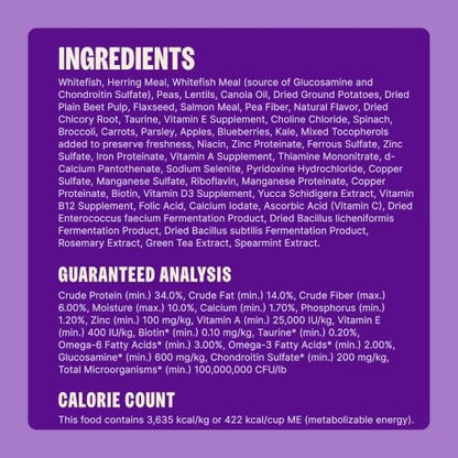 Wellness CORE Natural Grain-Free Dry Dog Food, Ocean Whitefish Recipe, 26 lb Bag