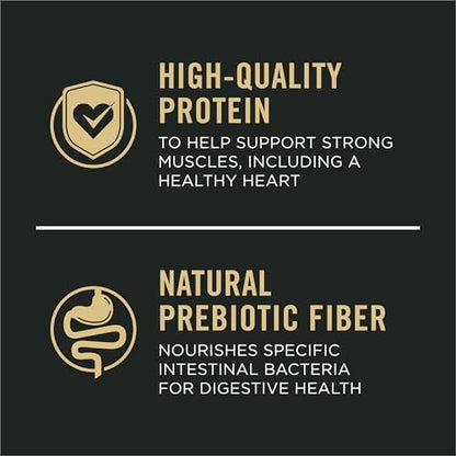 Purina Pro Plan Complete Essentials Shredded Blend Chicken and Rice Dog Food Dry Formula with Probiotics for Dogs, 35 lb Bag