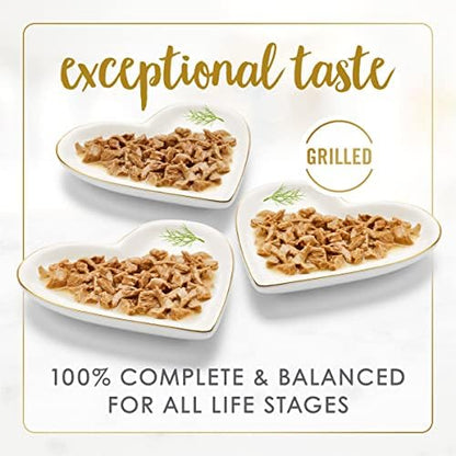 Purina Fancy Feast Grilled Wet Cat Food Variety Pack, 3 oz Cans, 24-Pack
