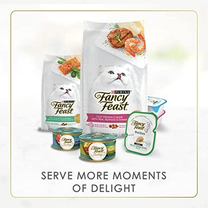 Purina Fancy Feast Grilled Wet Cat Food Variety Pack, 3 oz Cans, 24-Pack