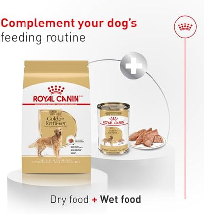 Royal Canin Breed Health Nutrition Golden Retriever Adult Dry Dog Food, 30 lb Bag