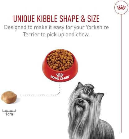 Royal Canin Breed Health Nutrition Yorkshire Terrier Adult Dry Dog Food, 2.5 lb Bag
