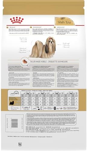 Royal Canin Breed Health Nutrition Shih Tzu Adult Dry Dog Food, 2.5 lb Bag