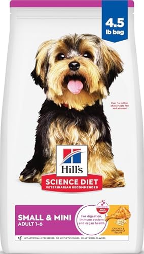 Hill's Science Diet Adult, Chicken & Brown Rice, 4.5 lb. Bag