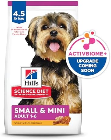 Hill's Science Diet Adult, Chicken & Brown Rice, 4.5 lb. Bag