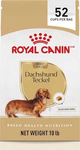 Royal Canin Breed Health Nutrition Dachshund Adult Dry Dog Food, 10 lb Bag