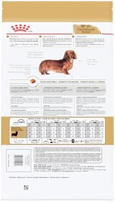 Royal Canin Breed Health Nutrition Dachshund Adult Dry Dog Food, 10 lb Bag