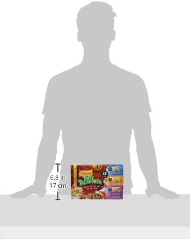Friskies Purina Tasty Treasures Cat Food, Prime Filets Variety, (12) 5.5 oz