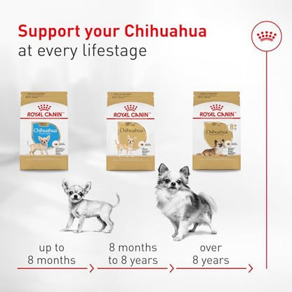 Royal Canin Breed Health Nutrition Chihuahua Adult Dry Dog Food, 2.5 lb Bag
