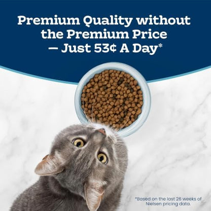 Blue Buffalo Tastefuls Chicken & Brown Rice Recipe Sensitive Stomach Adult Dry Cat Food, 7-lb Bag