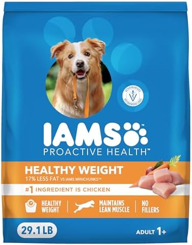 IAMS Proactive Health Healthy Adult Dry Dog Food, Chicken Recipe, 30 lb Bag