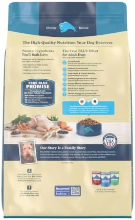 Blue Buffalo Life Protection Formula Natural Adult Dry Dog Food, Chicken & Brown Rice, 15-lb Bag