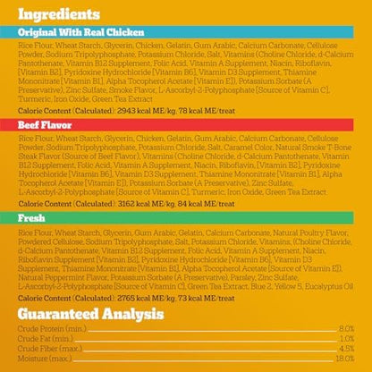 Pedigree Dentastix Large Breed Dental Dog Treats, Variety, 51 Count