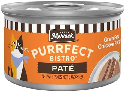 Merrick Purrfect Bistro Grain-Free Dry Cat Food, Chicken Recipe, 12 lb Bag