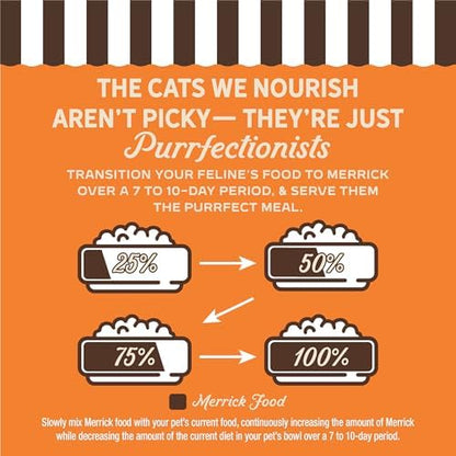 Merrick Purrfect Bistro Grain-Free Dry Cat Food, Chicken Recipe, 12 lb Bag