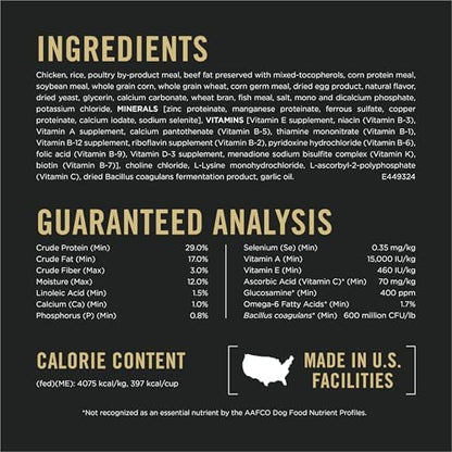 Purina Pro Plan Small Breed Dry Dog Food, Shredded Blend, 6 lb Bag