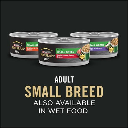 Purina Pro Plan Small Breed Dry Dog Food, Shredded Blend, 6 lb Bag