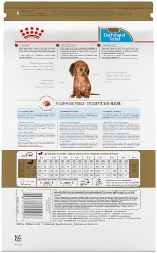 Royal Canin Breed Health Nutrition Dachshund Puppy Dry Dog Food, 2.5 lb Bag
