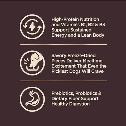 Wellness RawRev Wholesome Grains Dry Dog Food, Chicken & Chicken Liver Recipe, 4 lb Bag