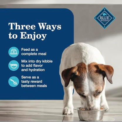 Blue Buffalo Homestyle Recipe Natural Adult Wet Dog Food, Chicken, 12.5-oz Can (12-Pack)