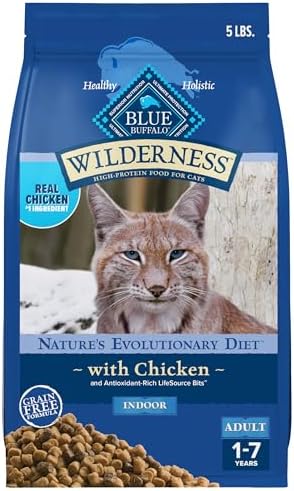 Blue Buffalo Wilderness High Protein Grain-Free Natural Adult Dry Dog Food, Chicken, 11-lb Bag