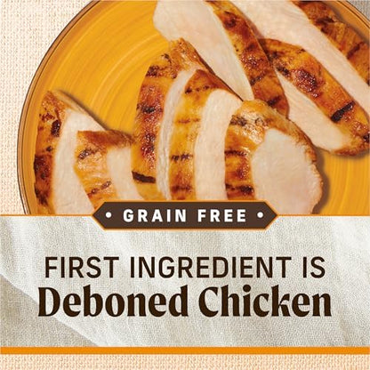 Merrick Plates Grain-Free Dry Dog Food, Chicken Recipe, 4 lb Bag