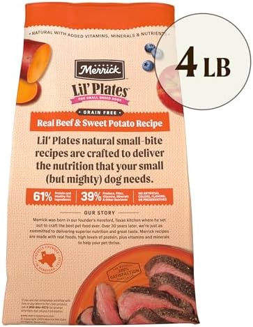 Merrick Purrfect Bistro Grain-Free Dry Cat Food, Recipe, 4 lb Bag