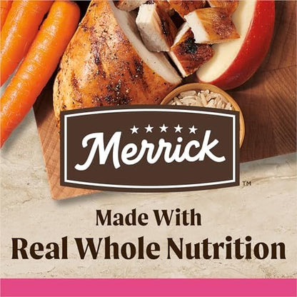 Merrick Healthy Grains Dry Dog Food, Real Chicken & Brown Rice Recipe, 4 lb Bag