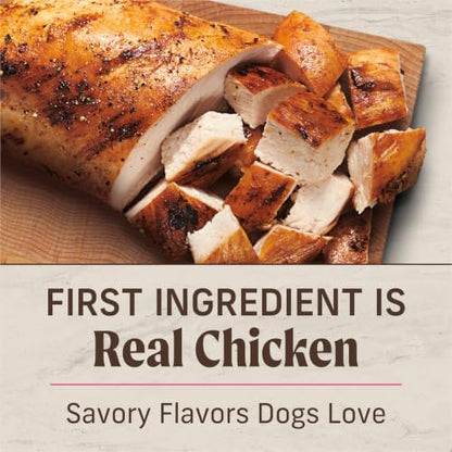 Merrick Healthy Grains Dry Dog Food, Real Chicken & Brown Rice Recipe, 4 lb Bag