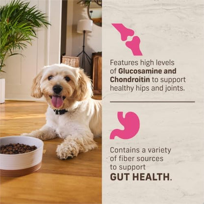 Merrick Healthy Grains Dry Dog Food, Real Chicken & Brown Rice Recipe, 4 lb Bag