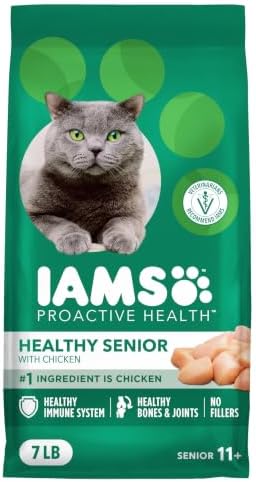 IAMS Proactive Health Healthy Adult Dry Cat Food, Chicken Recipe, 3.5 lb Bag