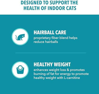 IAMS Proactive Health Hairball Care Adult Dry Cat Food, Chicken Recipe, 3.5 lb Bag