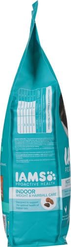 IAMS Proactive Health Hairball Care Adult Dry Cat Food, Chicken Recipe, 3.5 lb Bag