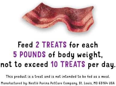 Purina Beggin' With Real Meat Dog Treats, Fun Size Original With Bacon Flavor, 25 oz Pouch