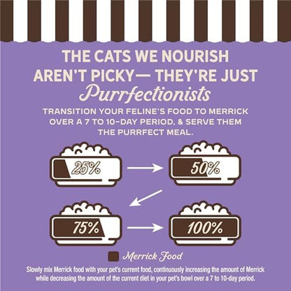 Merrick Purrfect Bistro Grain-Free Dry Cat Food, Rabbit Recipe, 12 lb Bag