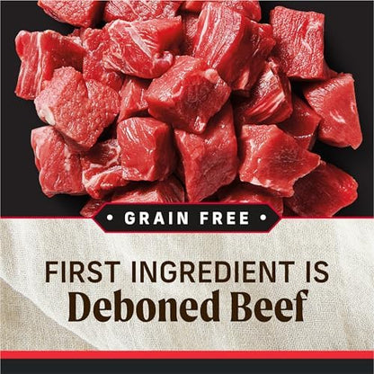 Merrick Grain-Free Wet Dog Food, Recipe, 12.7 oz Cans, 12-Pack