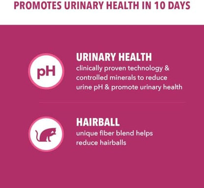 IAMS Proactive Health Urinary Tract Health Adult Dry Cat Food, Chicken Recipe, 3.5 lb Bag