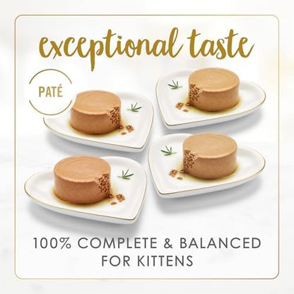 Purina Fancy Feast Wet Kitten Food Variety Pack, 3 oz Cans, 24-Pack