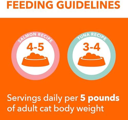IAMS Perfect Portions Wet Cat Food, Salmon in Gravy, Twin Pack, 2.6 oz Trays, 12-Count