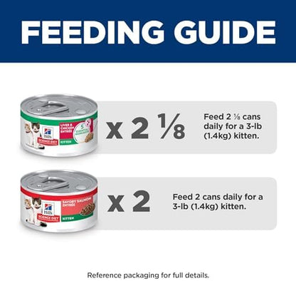 Hill's Science Diet Kitten Formula Wet Cat Food Variety Pack
