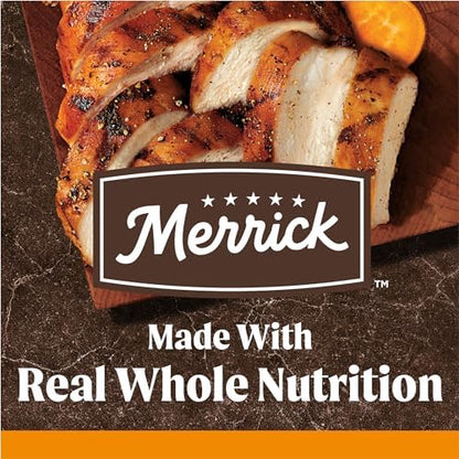 Merrick Grain-Free Dry Dog Food, Chicken & Sweet Potato Recipe, 22 lb Bag