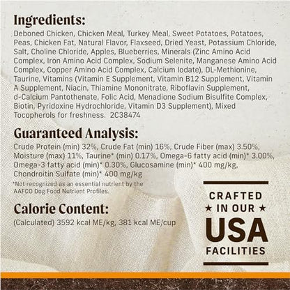 Merrick Grain-Free Dry Dog Food, Chicken & Sweet Potato Recipe, 22 lb Bag