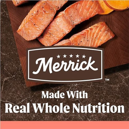 Merrick Grain-Free Dry Dog Food, Salmon & Sweet Potato Recipe, 22 lb Bag