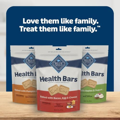Blue Buffalo Natural Dog Treat Biscuits, Cinnamon & Oatmeal Recipe, 16-oz Bag