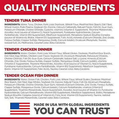 Hill's Science Diet Adult  Chicken, Tuna, & Ocean Fish, 2.8 oz.